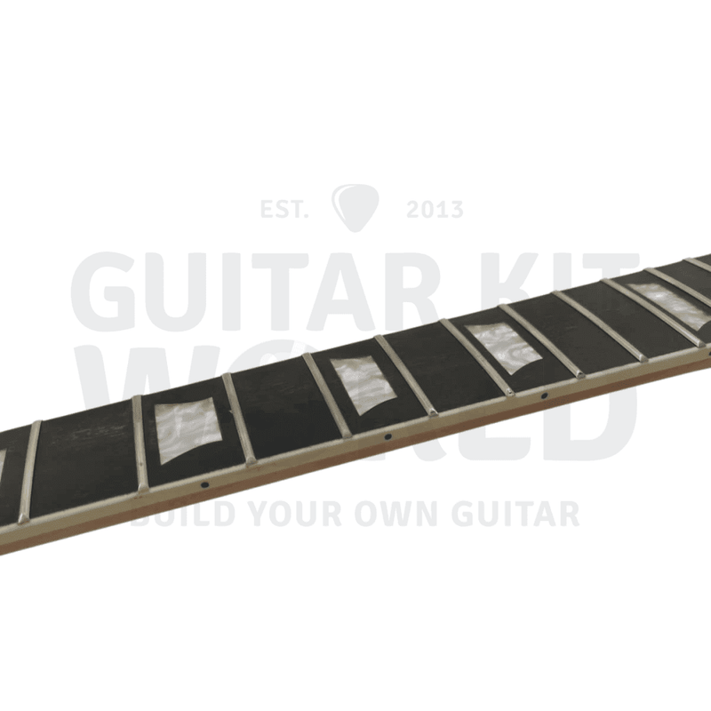 LP Guitar Kit with Spalted Maple Veneer, Chrome Hardware