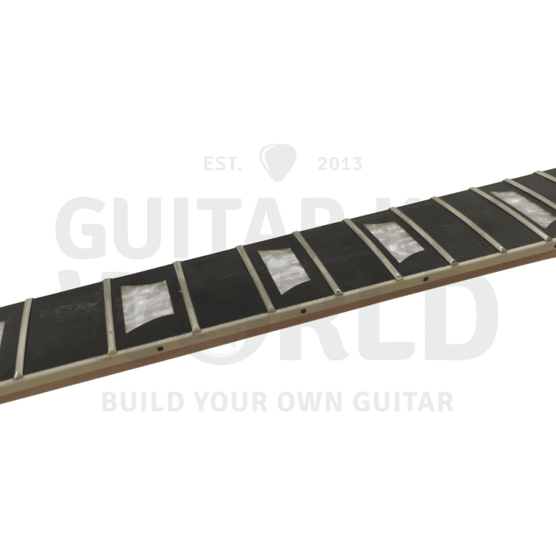 LP Guitar Kit with Spalted Maple Veneer, Gold Hardware