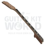 LP Guitar Kit with Spalted Maple Veneer, Gold Hardware