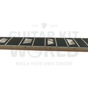 LP style Semi-Hollow Guitar Kit with Trapezoid Pearl White Inlays