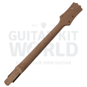 LP style Semi-Hollow Guitar Kit with Trapezoid Pearl White Inlays