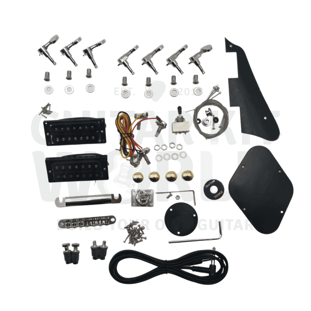 Mahogany 7-String LP-Style DIY Guitar Kit | GKW — Guitar Kit World