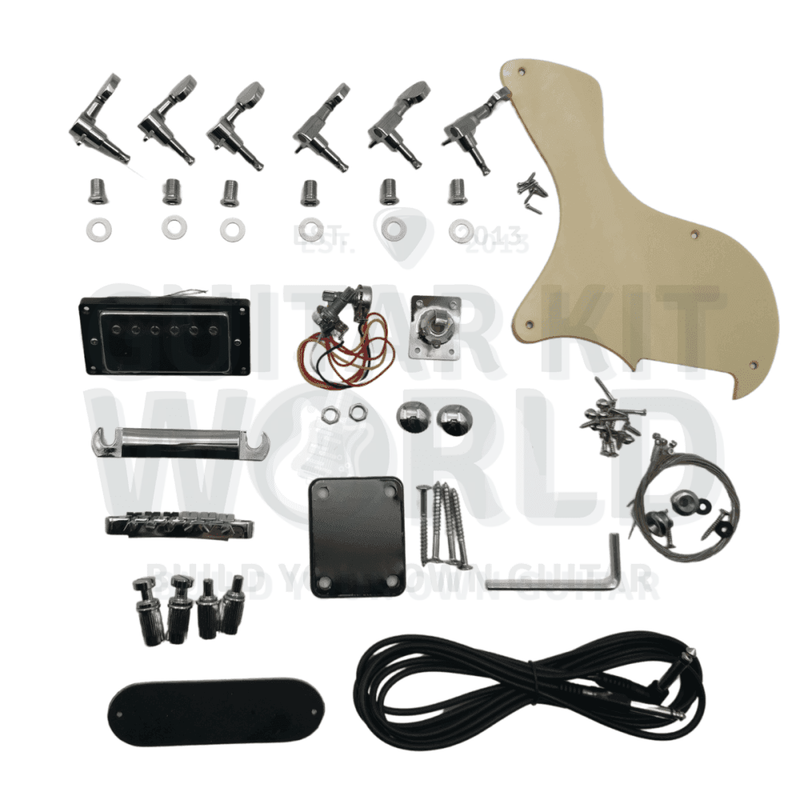 Mahogany LP Junior Guitar Kit w/ Rosewood Fretboard