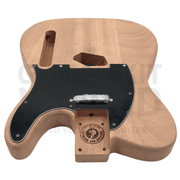 Mahogany TE Guitar Kit w/ Mahogany Neck, Ebony Fretboard