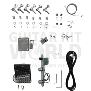 Mahogany TE Guitar Kit w/ Mahogany Neck, Ebony Fretboard