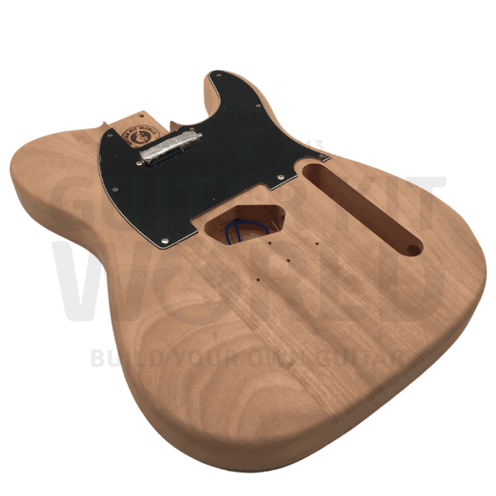 Mahogany TE Guitar Kit w/ Mahogany Neck, Ebony Fretboard