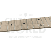 Maple Body KR Guitar Kit w/ Maple Fretboard, Quilted Maple Top Veneer