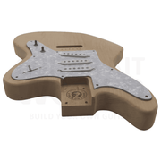 MU style Guitar Kit with Alder Body, Maple Fretboard