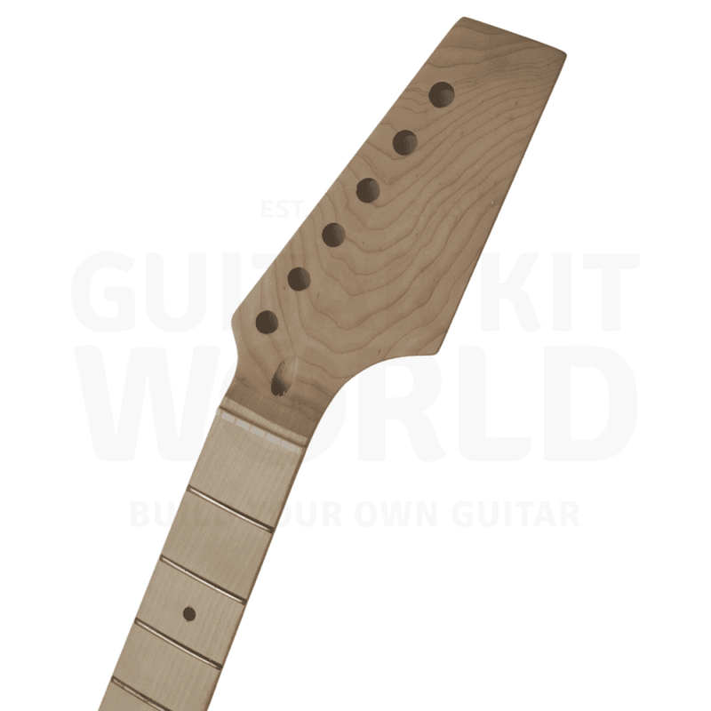 MU style Guitar Kit with Alder Body, Maple Fretboard