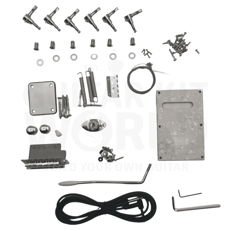 MU style Guitar Kit with Alder Body, Maple Fretboard