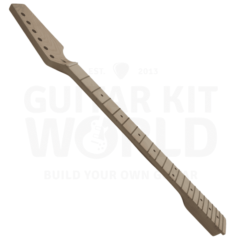 MU style Guitar Kit with Alder Body, Maple Fretboard