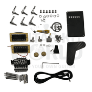 PR Guitar Kit w/ Double-Locking Tremolo, Quilted Maple Veneer