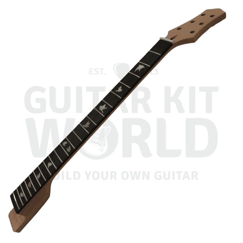 PR Guitar Kit w/ Quilted Maple Veneer, Mother of Pearl Inlays