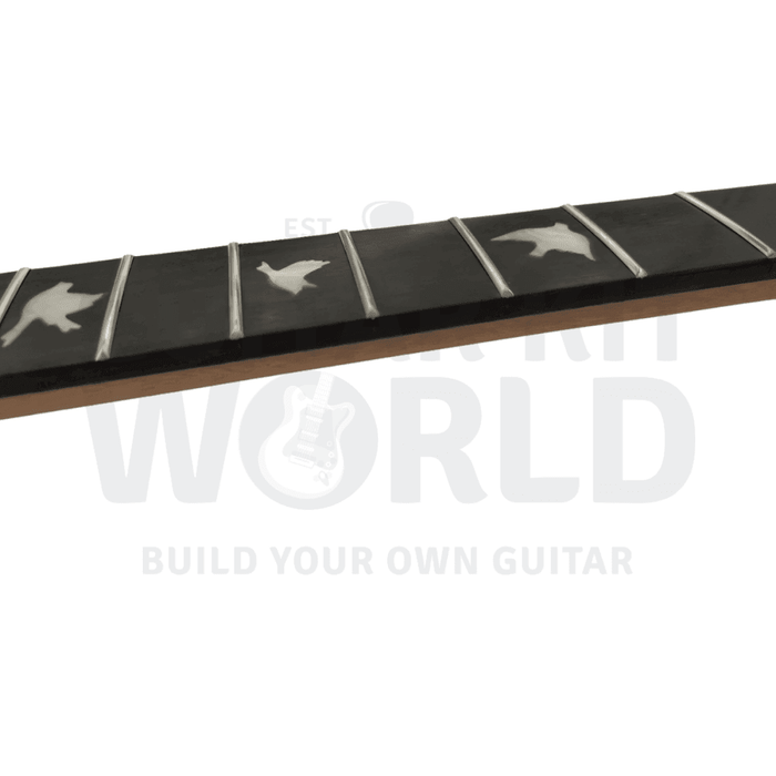 PR Guitar Kit w/ Quilted Maple Veneer, Mother of Pearl Inlays