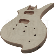 RD2 Guitar Kit w/ Ebony Fretboard, Flamed Maple Top Veneer