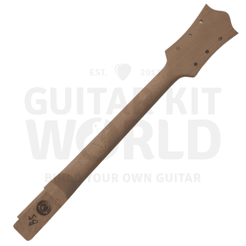Rosewood Fretboard E175 Hollow Body Guitar Kit with Flamed Maple Veneer