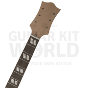 Rosewood Fretboard E175 Hollow Body Guitar Kit with Flamed Maple Veneer