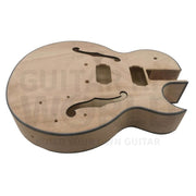 Semi-Acoustic E175 Guitar Kit w/ Mahogany Body & Neck, Ebony Fretboard