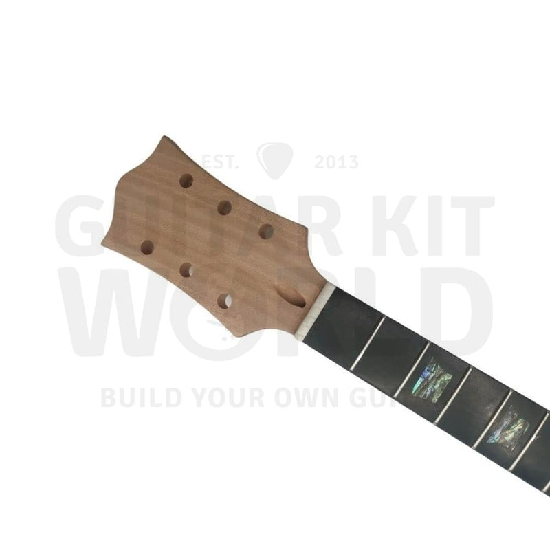 Semi-Acoustic E175 Guitar Kit w/ Mahogany Body & Neck, Ebony Fretboard