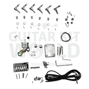 Semi-Hollow Mahogany TE Guitar Kit w/ Quilt Maple Veneer