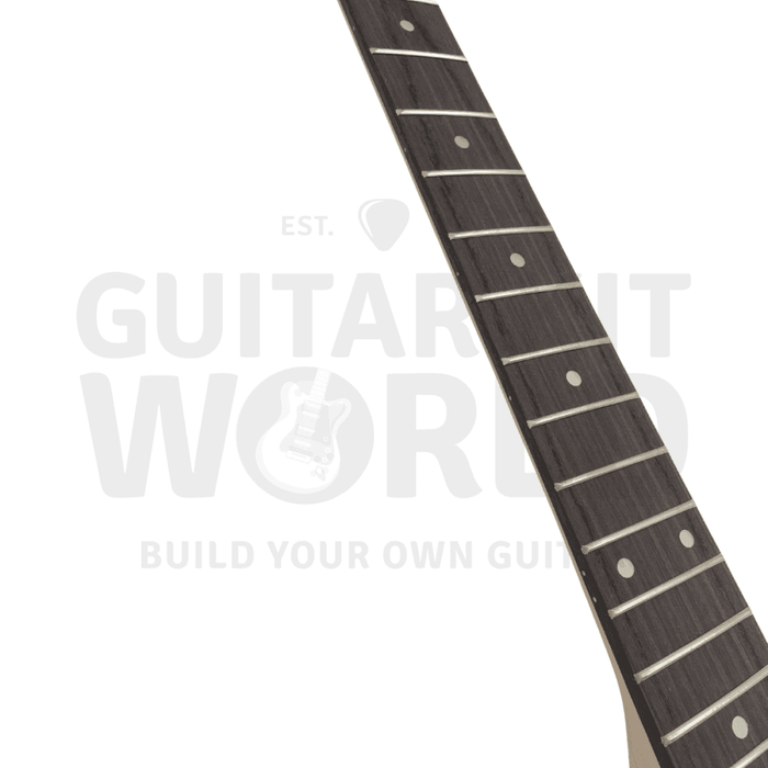 Semi-Hollow Mahogany TE Guitar Kit w/ Quilt Maple Veneer