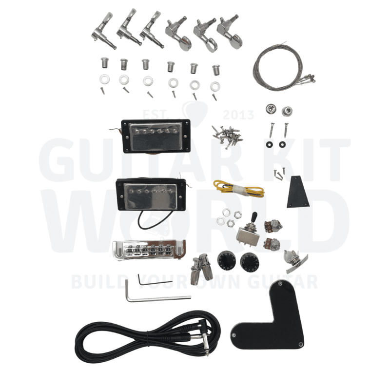 Semi-Hollow PR w/ Solid Carved Maple Cap, Abalone Pearl Inlays