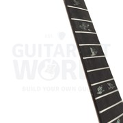 Semi-Hollow PR w/ Solid Carved Maple Cap, Abalone Pearl Inlays