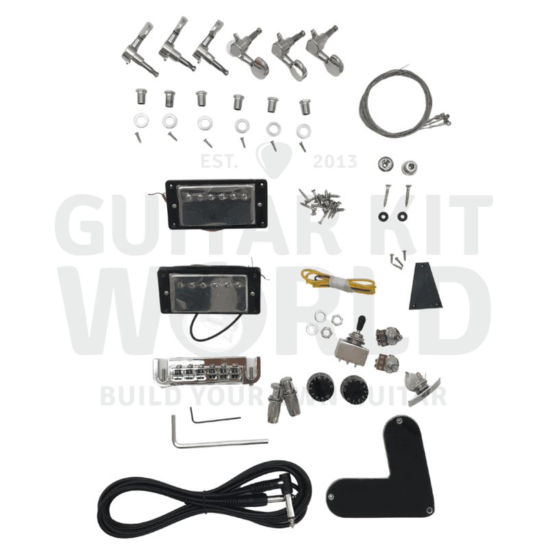 Semi-Hollow PR w/ Solid Carved Maple Cap, Mother of Pearl Inlays