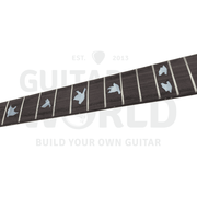 Semi-Hollow PR w/ Solid Carved Maple Cap, Mother of Pearl Inlays