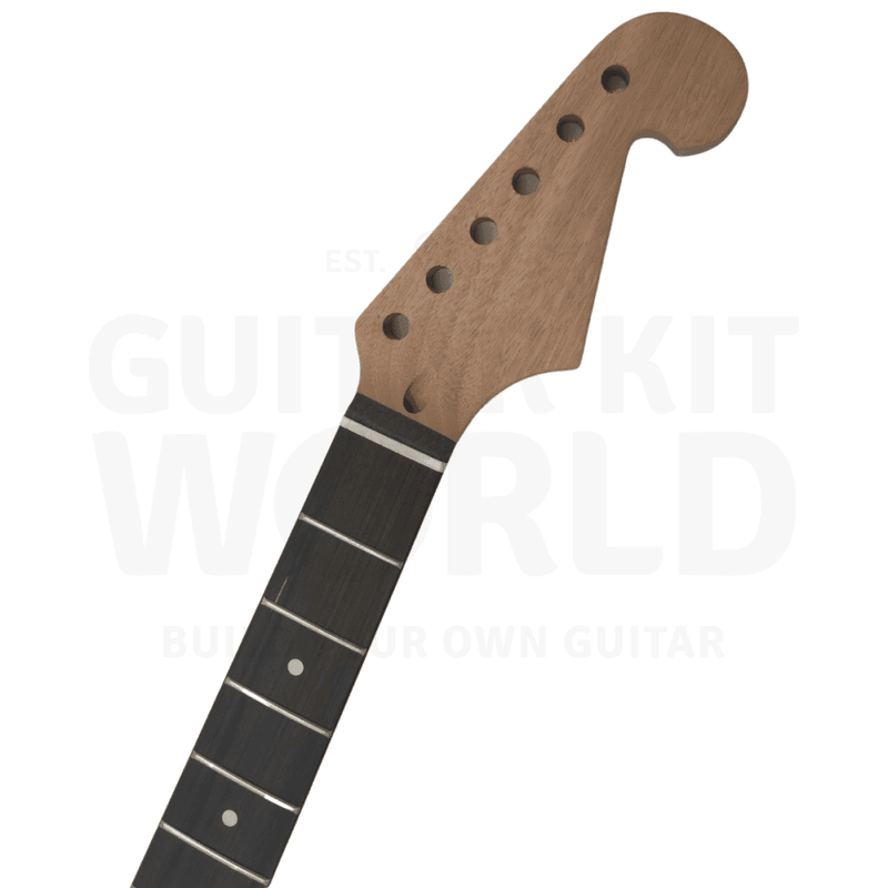 Semi-Hollow ST style guitar kit w/ Alder body, Zebra Body Top