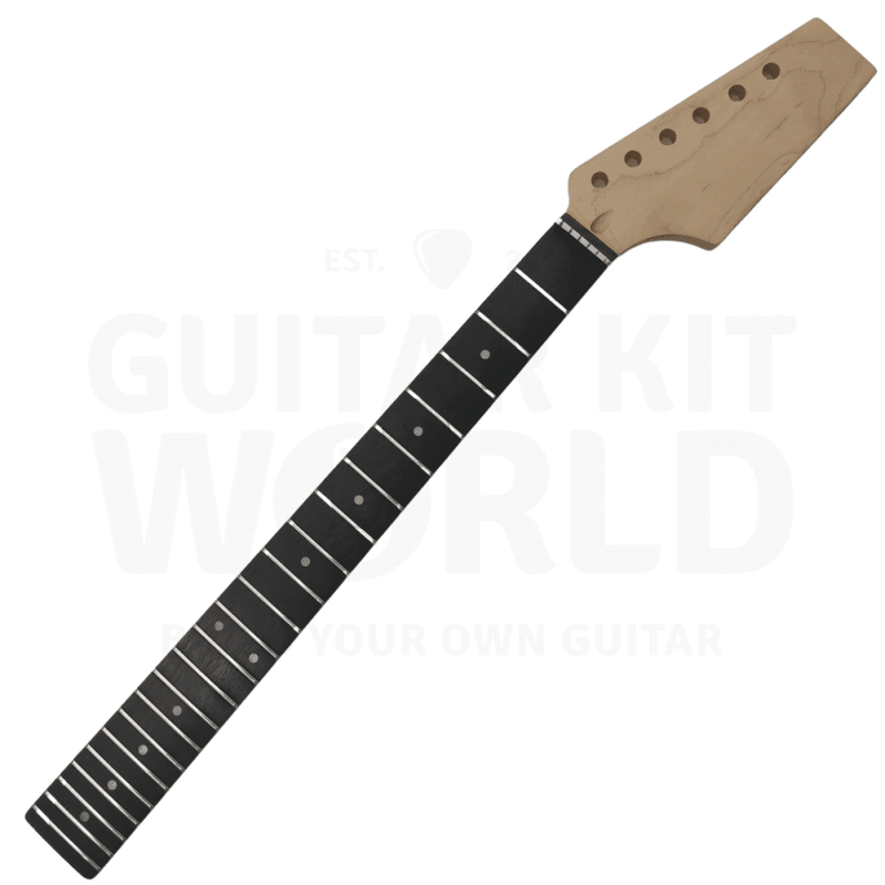 Semi-Hollow ST style guitar kit w/ Mahogany body, Maple Neck