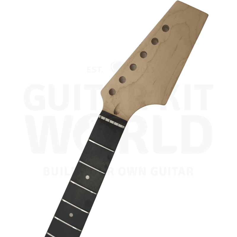 Semi-Hollow ST style guitar kit w/ Mahogany body, Maple Neck