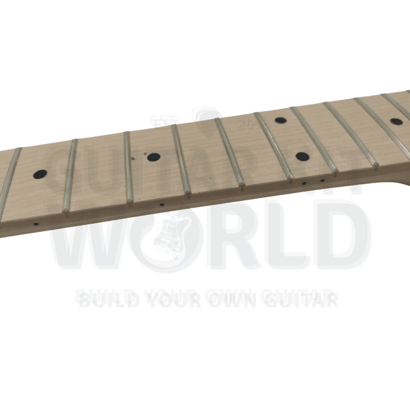 TE Guitar Kit w/ Spalted Maple Veneer, Maple Fretboard