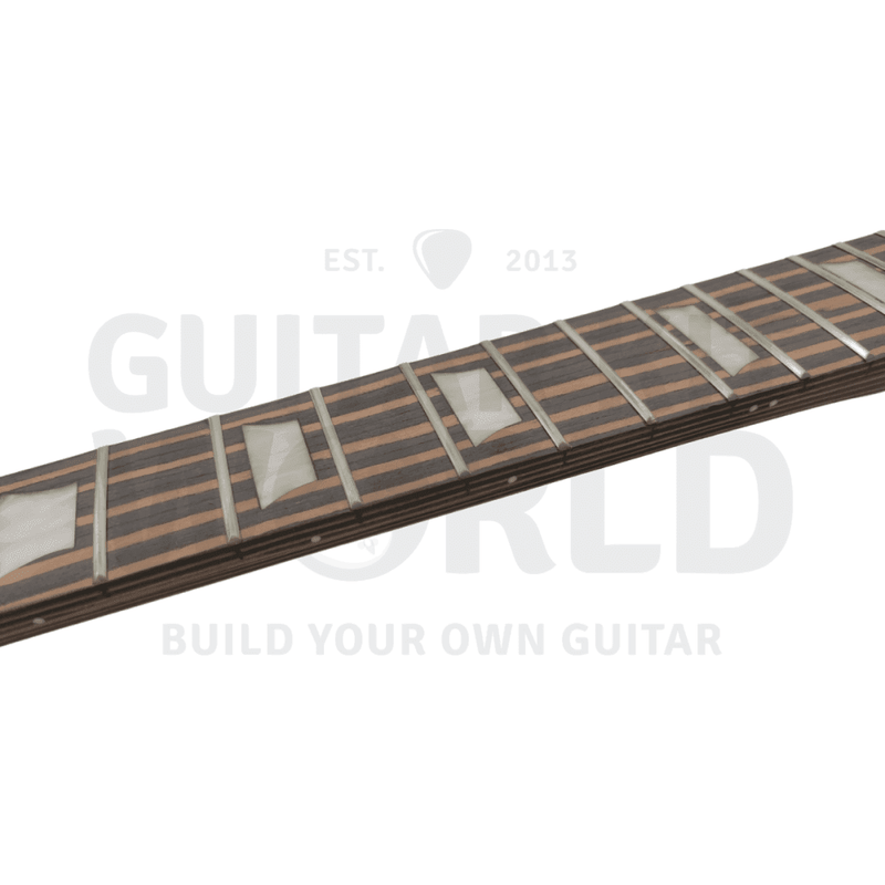 Zebrawood EXP Guitar Kit w/ White Pickguard