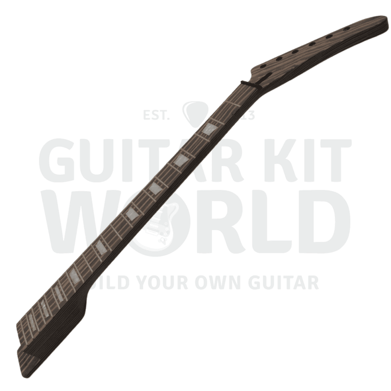 Zebrawood EXP Guitar Kit w/ White Pickguard